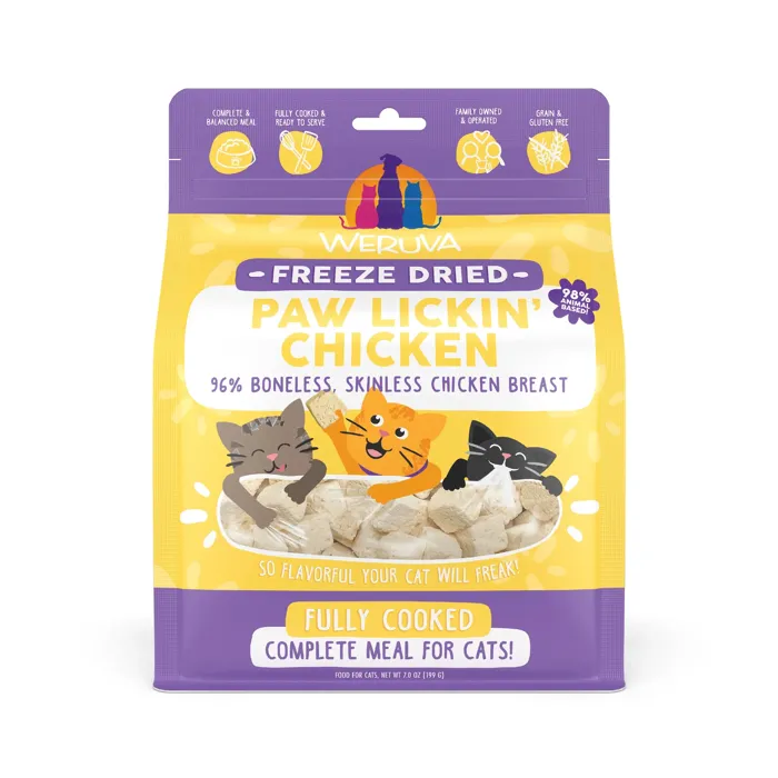 Weruva Cat Paw Lickin' Chicken FD 1oz