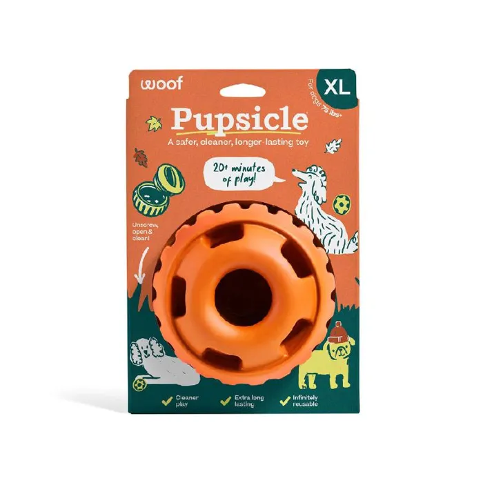 Woof Halloween Pumpkin Pupsicle XL