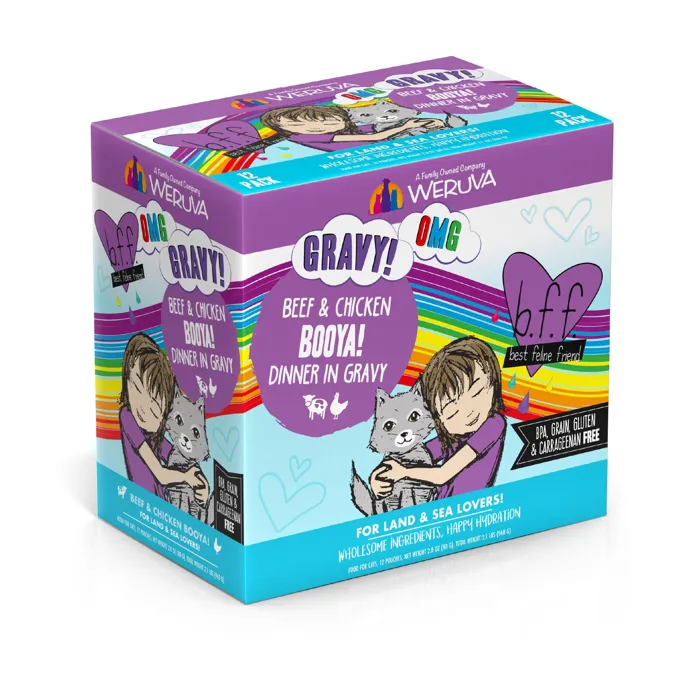 Weruva Cat OMG Pch Booya Bf Ckn 2.8-oz