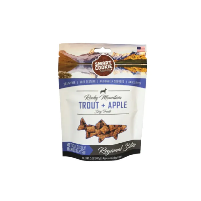 Smart Cookie Barkery Trout & Apple Treat 5-oz