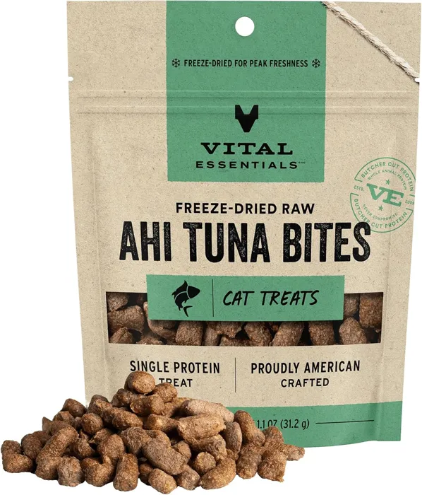 VE Cat Treat Ahi Tuna Bites FD 1.1-oz