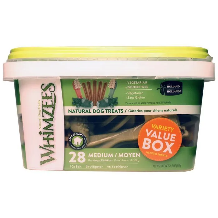 Whimzee Variety Pack Med 28pc