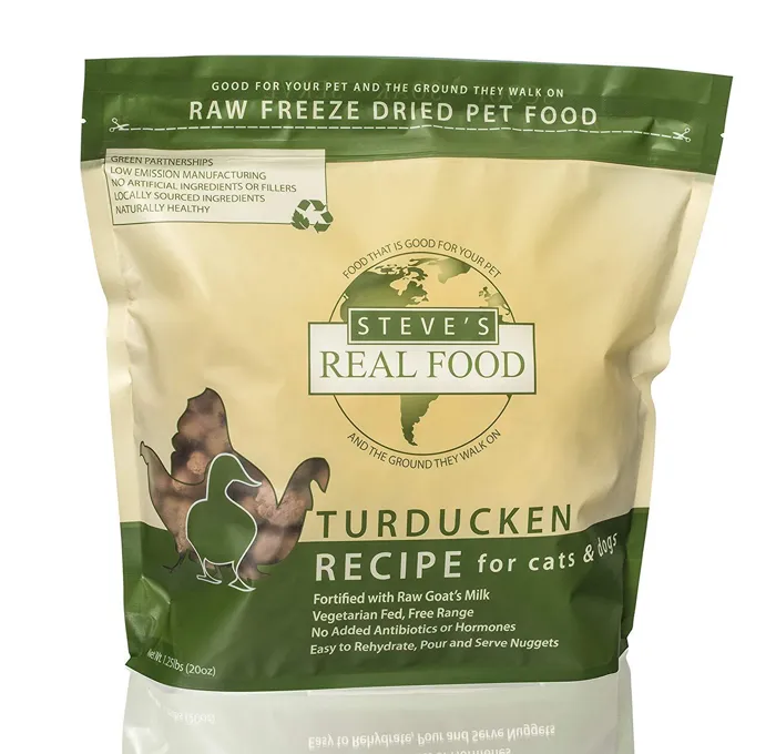 Steve's Real Food Nuggets Turducken FD 20oz