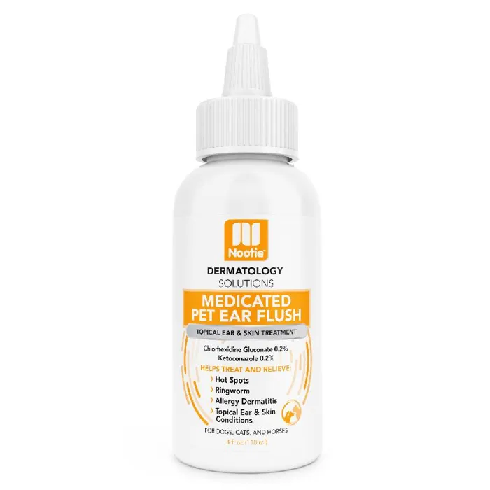 Nootie Dog Dermatology Solutions Ear Flush 4-oz