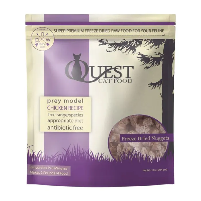 SRF Cat Quest Nuggets Ckn FD 10-oz