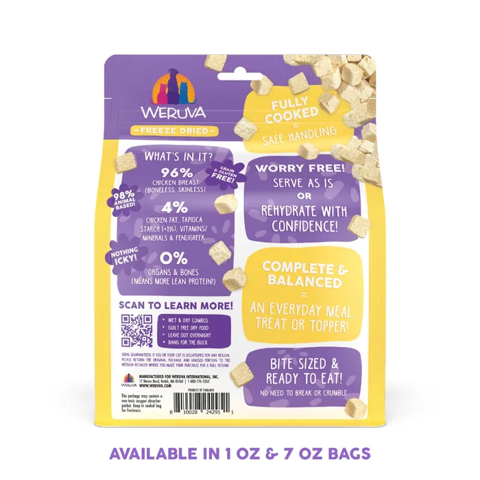 Weruva Cat Paw Lickin' Chicken FD 1oz