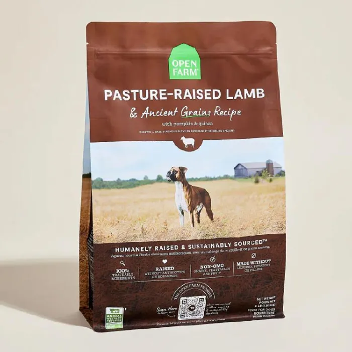 OF Dog Dry Lamb Ancient Grain 4#