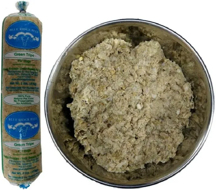 Blue Ridge Beef Dog Raw Frzn Green Tripe 2 Lb