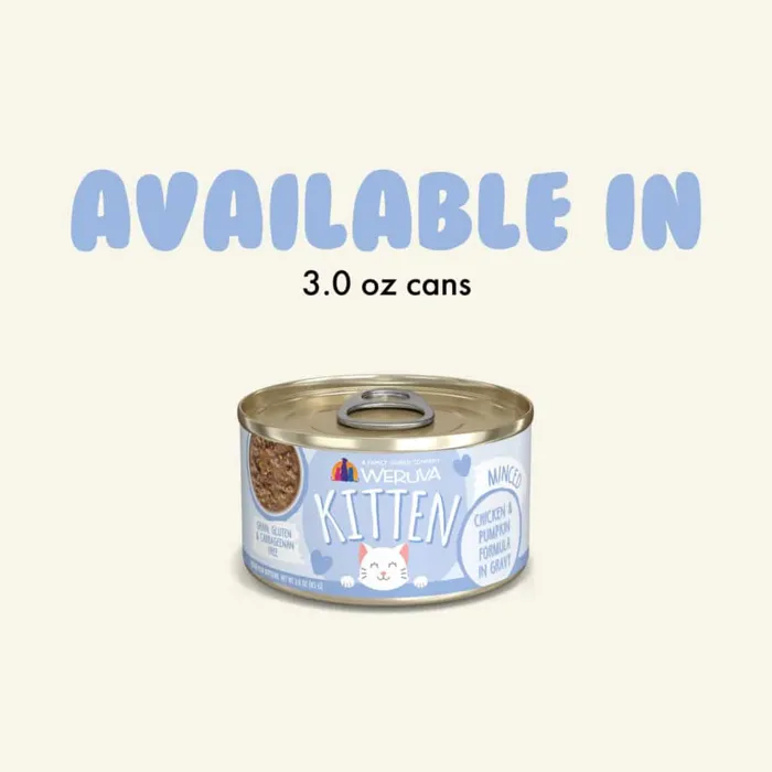 Weruva KITTEN Chicken & Pumpkin 3oz