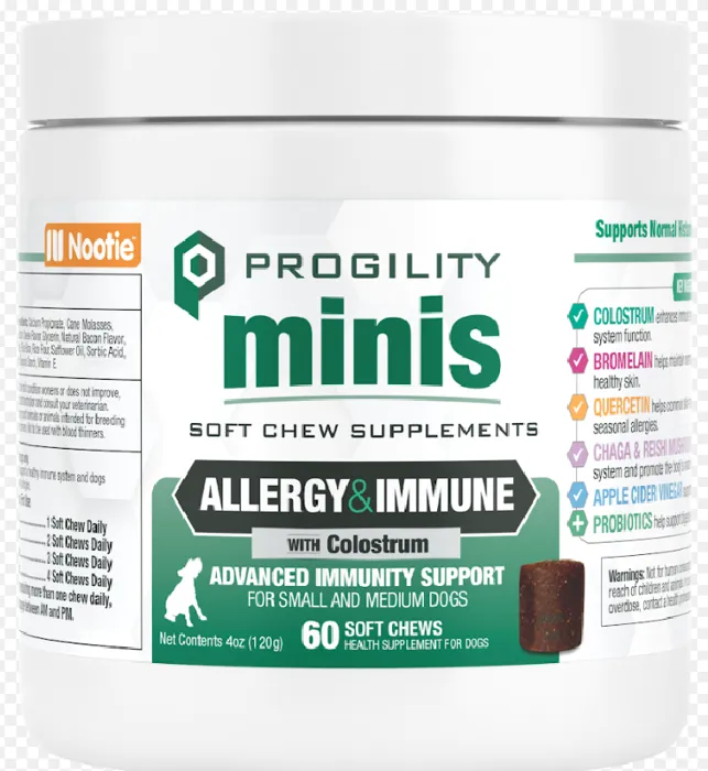 Nootie Progility Mini Aller - Immune 60 Count