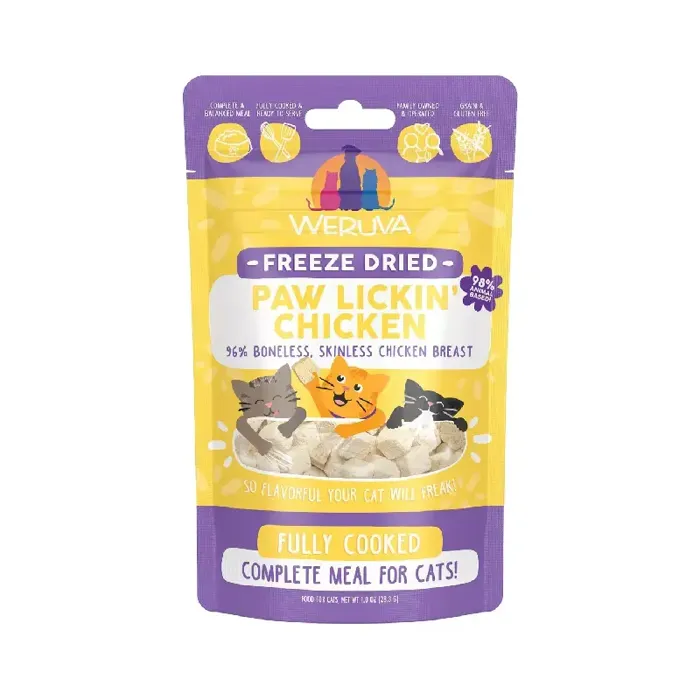 Weruva Cat Paw Lickin' Chicken FD 1oz