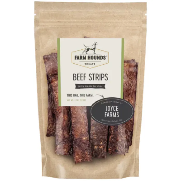Farm Hounds Beef Strips 4.5oz
