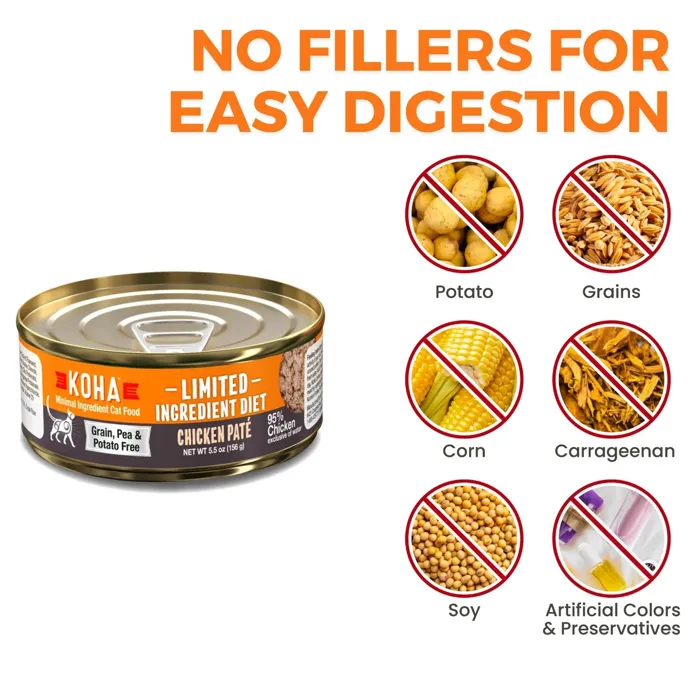 Koha Cat Pate' LID Ckn 5.5-oz