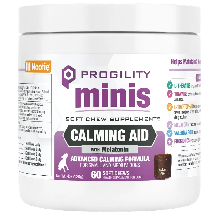 Nootie Progility Calming Supplement Mini 60-ct