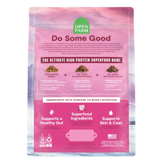 Open Farm Dog Dry Epic Blend Salmon Superfood 18#