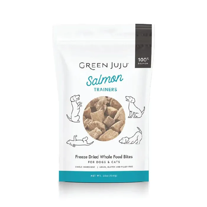 Green Juju FD Training Treats Slmn 2.5-oz