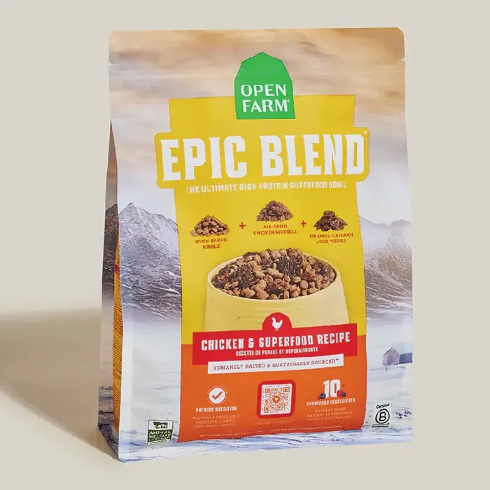 Open Farm Dog Dry Epic Blend Chicken 3.5#