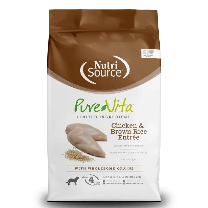 Purevita Dog Chicken & Brown Rice 12#
