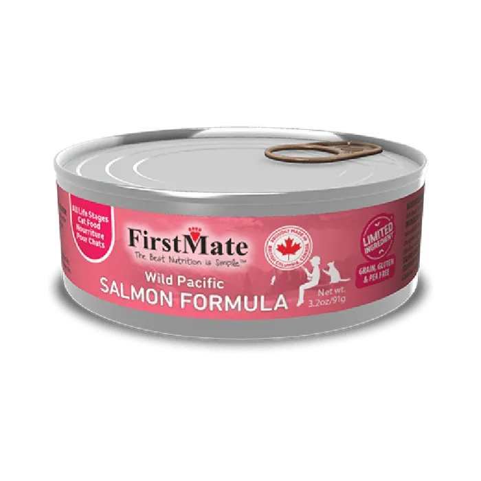 Firstmate Cat Can Grain Free Salmon 3.2 Oz