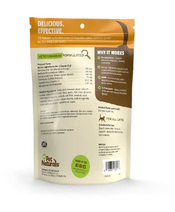 Pet Naturals Hip & Joint Chew For Cats 30ct