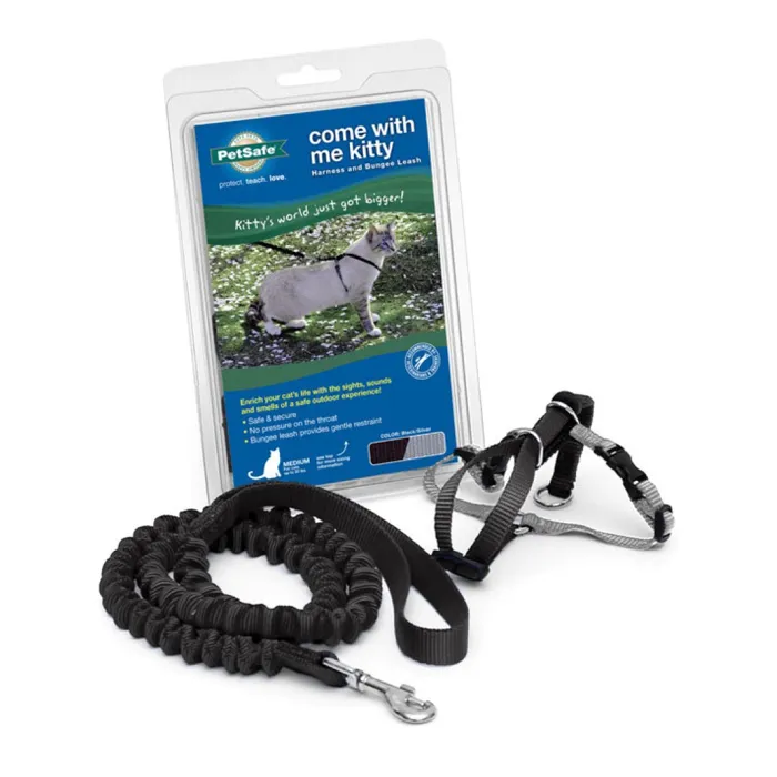 Petsafe Come With Me Kitty Harness Medium Black