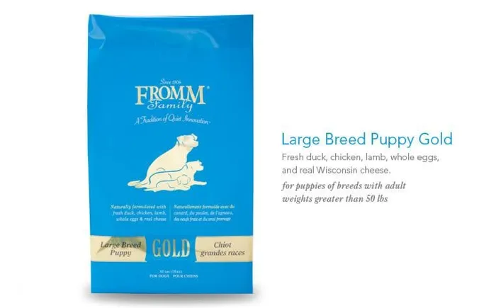 Fromm Gold Large Breed Puppy 15#