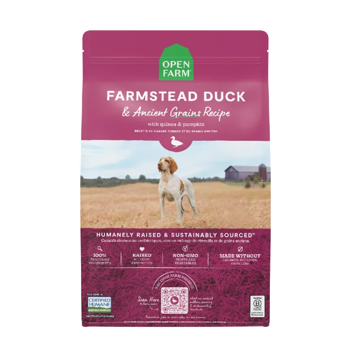 Open Farm Ancient Grain Duck 22#