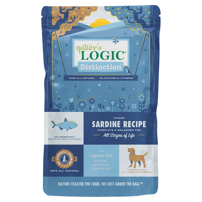 Nature's Logic Dog Distinction Dry Sardine 24 Lb