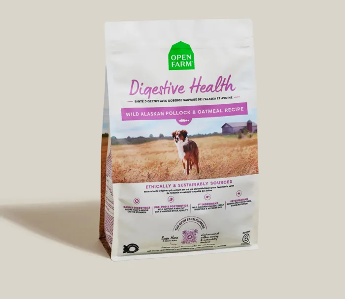 Open Farm Dog Dry Digestive Pollock Oat 22#