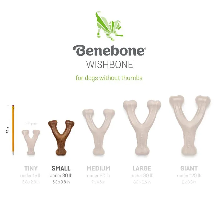 Benebone Wishbone Peanut SM