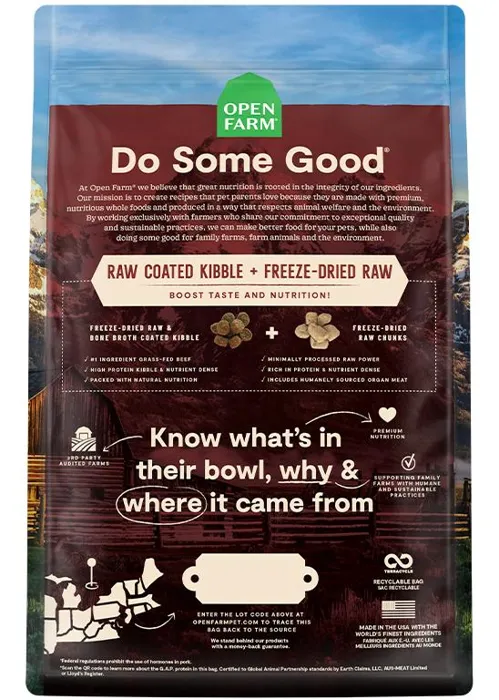 OF Dog RawMix Front Range (Pork/Bf/Lamb) Anc Grain 3.5#