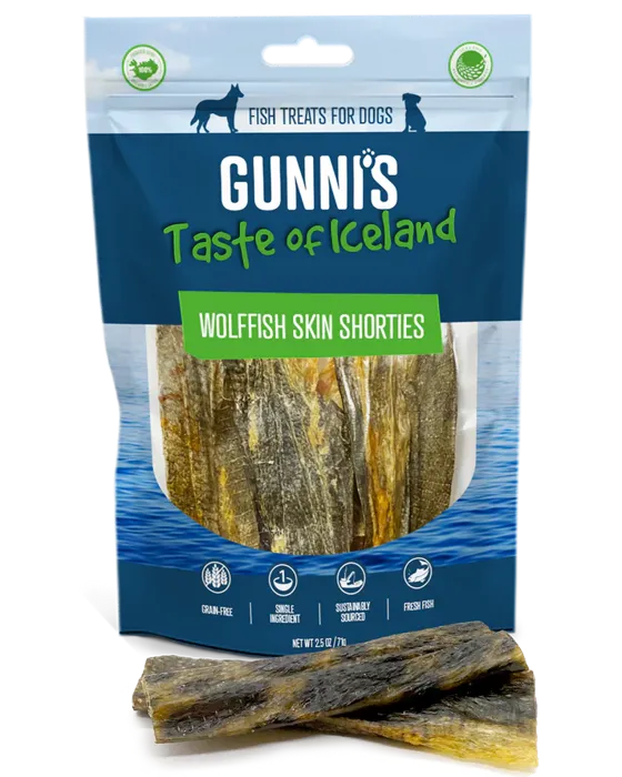 Gunni D Shrt Wlf Fsh Skn 2.5-oz