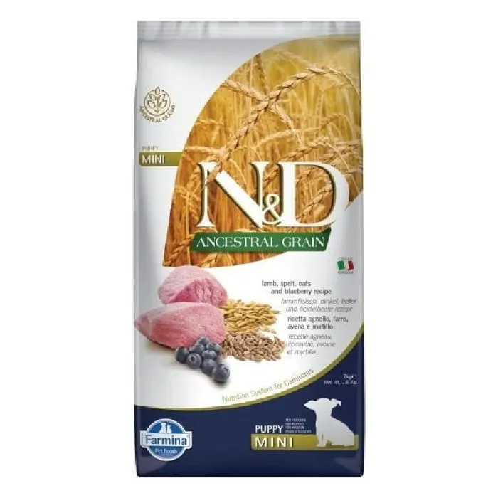 FA Puppy Mini Anc Grain Lamb Blueberry 15#