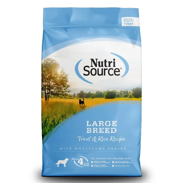 Nutrisource Trout & Rice Lb Dog Food 26-lb