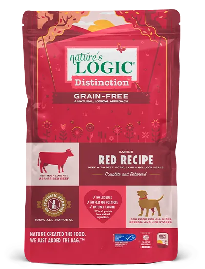Nature's Logic Dog Distinction Gf Red 4.4-lb