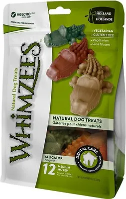 Whimzees VALUE BAG Alligator Medium