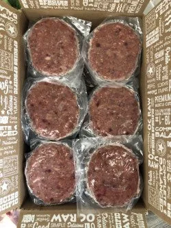 OC Raw Dog Frzn Beef & Produce Bulk Box 18#