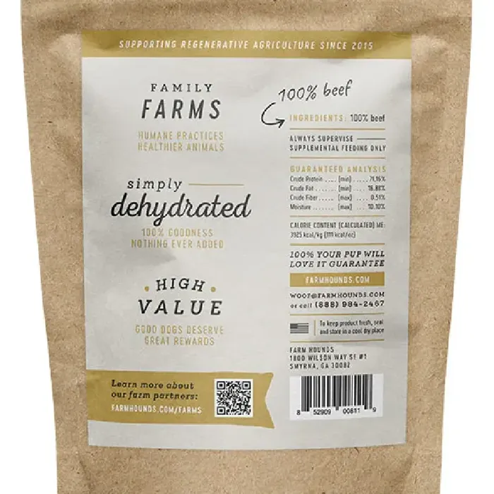 Farm Hounds Beef Jerky 3.5 Oz.