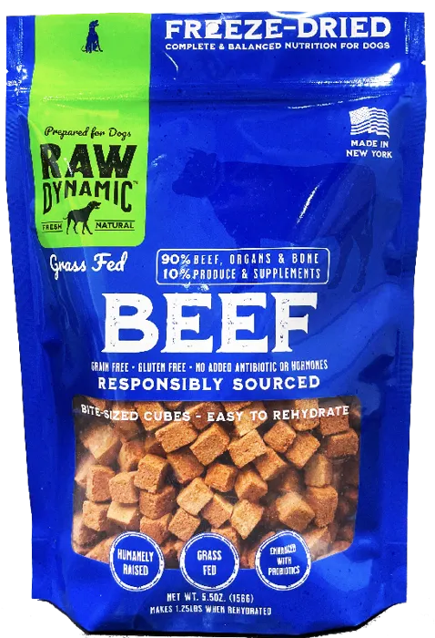 Raw Dynamic Fd Canine - Beef 5.5oz