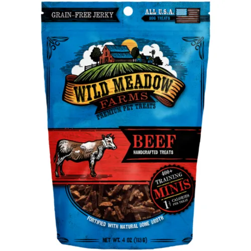 Wild Meadow Classic Beef Bites 4-oz
