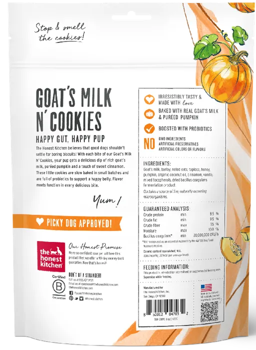 HK Treats Goat's Milk Cookies Ppkn 8-oz