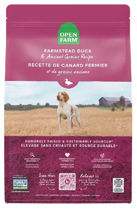 Open Farm Ancient Grain Duck 4#