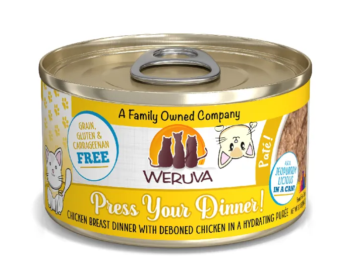 Weruva Cat Pate Classic Press Your Dinner 3oz