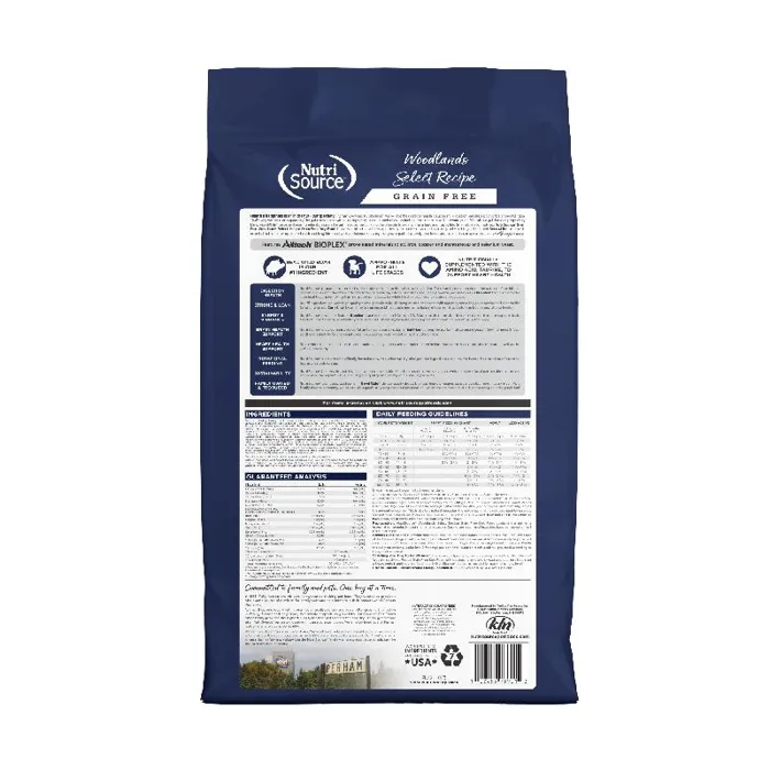 Nutri Source Dog Gf Woodlands 12#