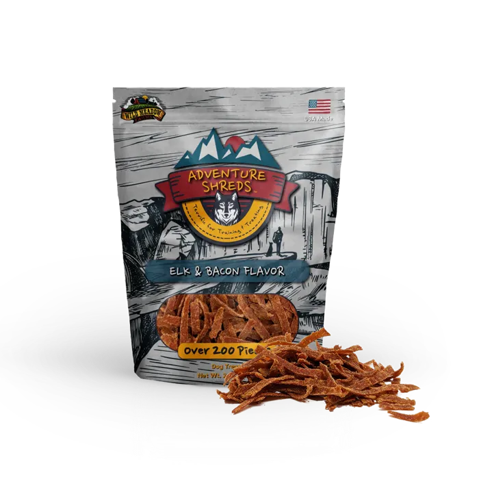 Wild Meadow Farms Shreds Elk & Bacon 2.5-oz