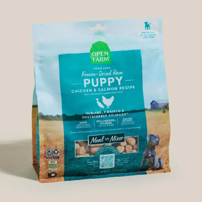 OF Dog FD Ckn & Slmn Morsels Puppy 13.5-oz
