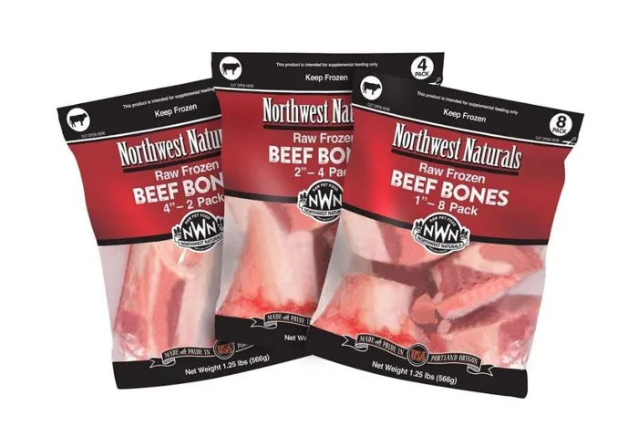 Northwest Naturals Raw Beef Bones 1-2" 8-pk