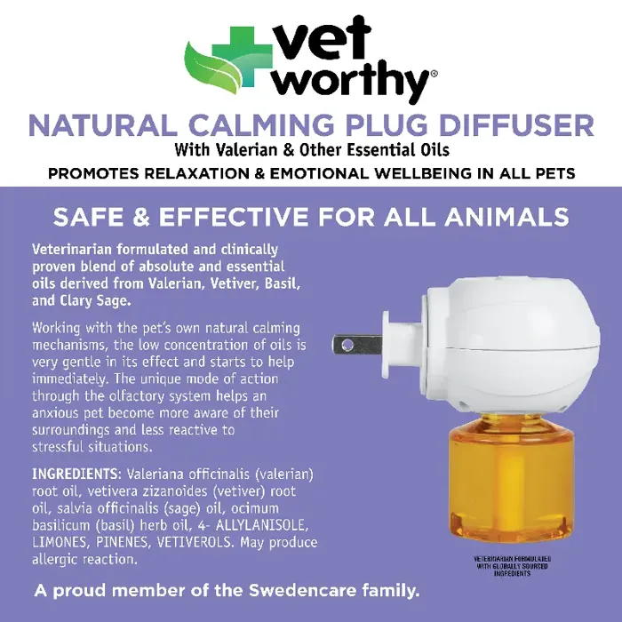 Vet Worthy Dog/Cat Diffuser Calming