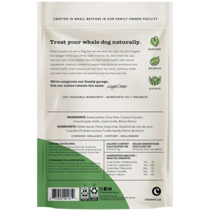Crumps Plaque Buster Bacon 7" 10pk by Crumps Naturals