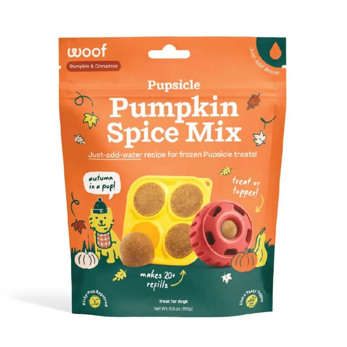 Woof Pupscicle Treat Mix Pumpkin Spice 5.5oz